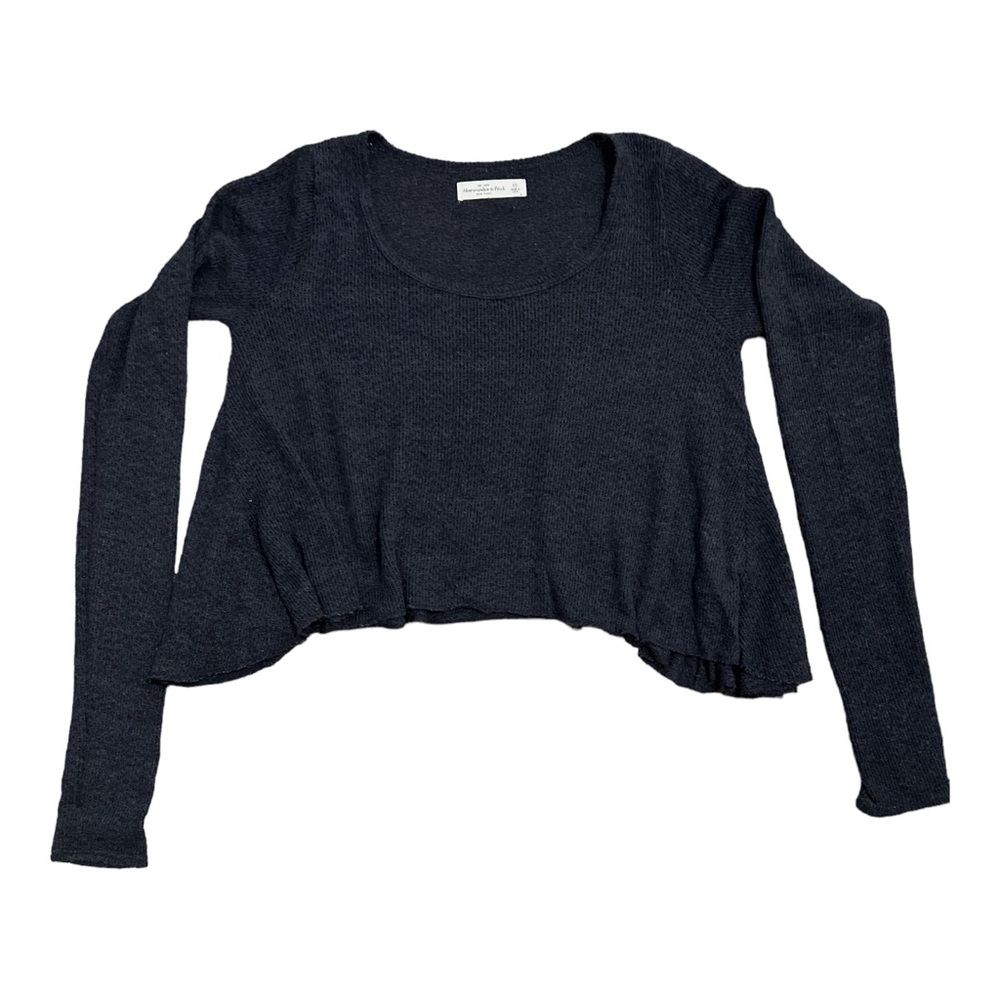 Abercrombie & Fitch XS Women’s Navy Blue Cropped Sweater